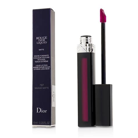 dior rouge liquid lip stain savage matte dark raspberry|Dior liquid lip stain.